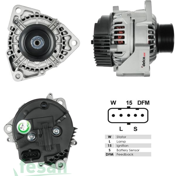 BOSCH DLA396 24V ALTERNATÖR MERCEDES BENZ ATEGO AXOR ACTROS OTOKAR SULTAN 80AHM 3 AYAK