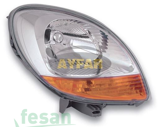 AYFAR 202247 FAR RENAULT KANGOO 2003-2008 SOL MOTORLU SARI SİNYAL