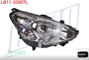 LB11-33007L FAR PEUGEOT PARTNER SOL MOTORLU 2012-2014