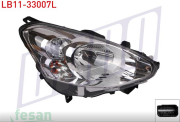 LB11-33007L FAR PEUGEOT PARTNER SOL MOTORLU 2012-2014