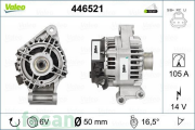 VALEO 446521 12V ŞARJ DİNAMOSU FORD FİESTA FUSİON CMAX 120AHM