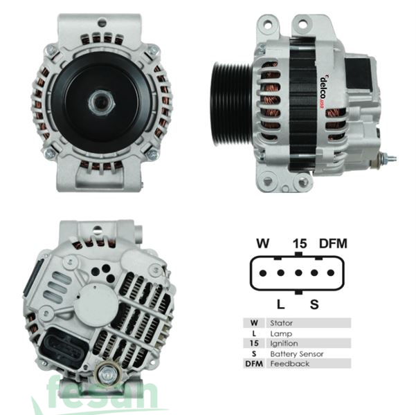 BOSCH DLA383 24V ALTERNATÖR SCANIA P.G.R.T SERİ KAMYON&TIR 06 > 110AHM
