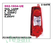 552-1934L-UE STOP LAMBASI CITROEN BERLINGO SOL PEUGEOT PARTNER 2008 2011 ÇİFT KAPI