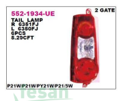 552-1934R-UE STOP LAMBASI CITROEN BERLINGO SAG PEUGEOT PARTNER 2008 2011 ÇİFT KAPI