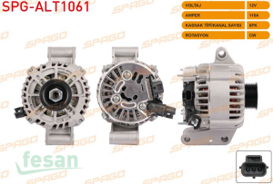 ALT1061 12V ŞARJ DİNAMOSU FORD MONDEO III 2000 TCDİ 90AHM