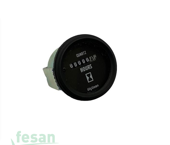 ÖLÇÜSAN 112213 MOTOR 8-32V ÇALIŞMA SAATİ 52MM