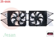 25-4444 12V FAN MOTORU VW POLO 1.4 2001-2007 POLO V 1.4 2012-2014 SKODA FABİA I SEDAN 1.4 2006-2007 FABİA II 1.6TDİ 2010-2014 DAVLUMBAZLI