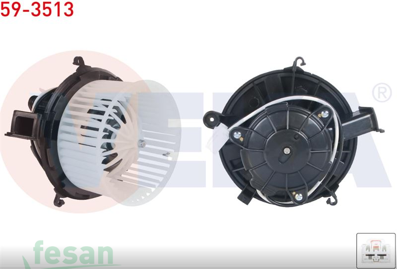 59-3513 12V KALORİFER MOTORU OPEL ASTRA J 2009-2016 CASCADA 2013 ZAFİRA 2014