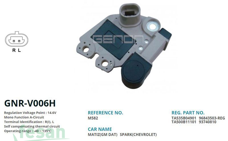 GENON V006H VALEO 12V KONJEKTÖR KİA PİCANTO HYUNDAİ ATOS GM MOTOR