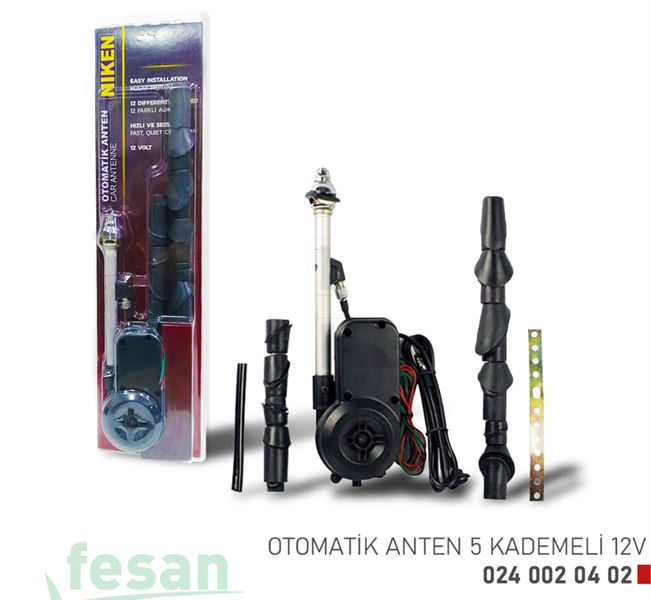 0240020402 12V ANTEN TAM OTOMATİK 5 KADEMELİ