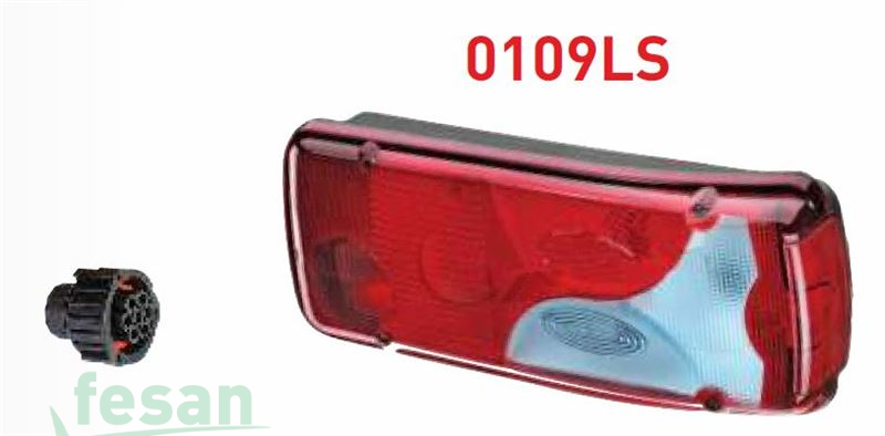 0109LSR STOP LAMBASI MAN TGA MAVİ CAM SAĞ SOKETLİ