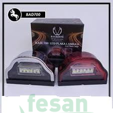 OND3130S PLAKA LAMBASI ÜNİVERSAL LED SİYAH 2LED