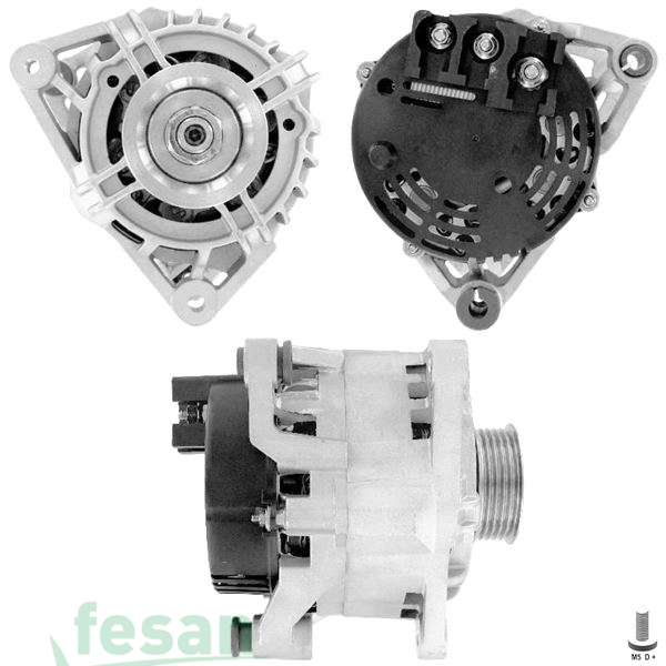 UWA 3643 DELCO 12V ŞARJ DİNAMOSU FORD ESCORT FİESTA 1.8 DİZEL MAZDA 70AHM LIN UCLU