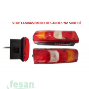 202001-SKT-LH STOP LAMBASI MERCEDES ACTROS SOKETLİ SOL AROCS PLAKALI OK İŞARETLİ
