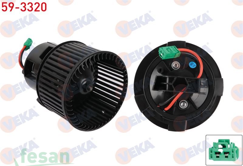 59-3320 12V KALORİFER MOTORU PEUGEOT 308 II 2013> 508 II 2018>