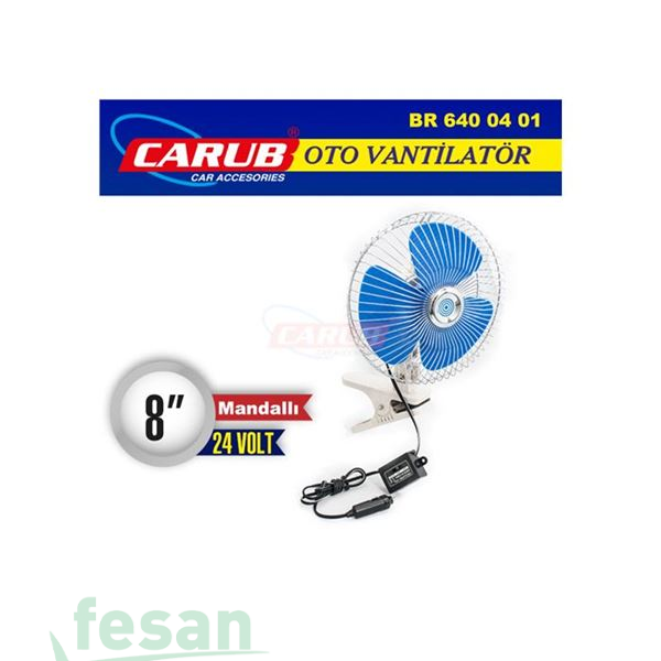 6400401 24V VANTİLATÖR MANDALLI 8İNÇ