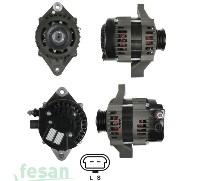 DELCO DLA072 12V ALTERNATÖR MERCURY MARIN 55AHM