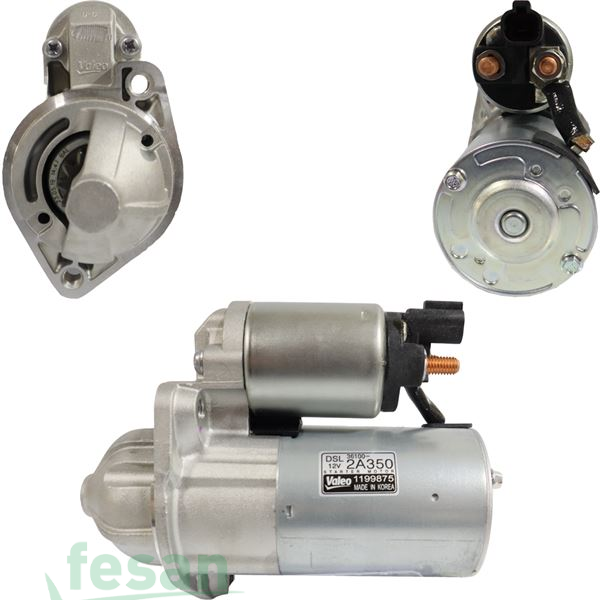 OEM 36100-2A350 VALEO 12V MARŞ MOTORU HYUNDAİ ELENTRA İ30 KİA SOUL CEED 1.6 DİZEL 2011-2014 11DİŞ
