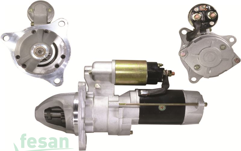 STR 2801 NİKKO 24V MARŞ MOTORU KAWASAKİ DH100 MOTORU İŞMAKİNASI 11DİŞ 6KW