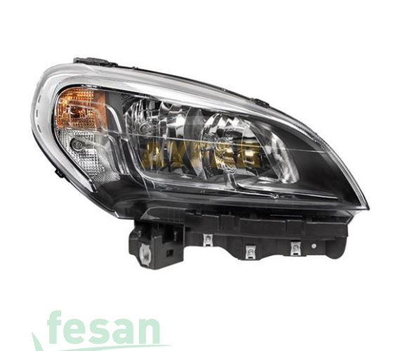 AYFAR 505310 FAR FİAT DOBLO 2015> SAĞ MOTORLU KROM ÇERÇEVELİ