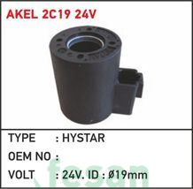 2C19-3 24V BOBİN VİTES İÇ:19MM 3FİŞ