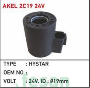 2C19-3 24V BOBİN VİTES İÇ:19MM 3FİŞ