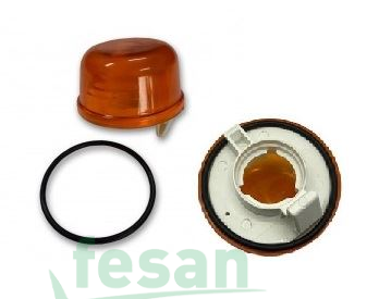 0228L ÇAMURLUK SİNYAL LAMBASI MERCEDES ACTROS AXOR YUVARLAK TİP