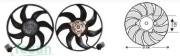 RFM 2210 12V FAN MOTORU OPEL ASTRA H3 DAVLUMBAZSIZ