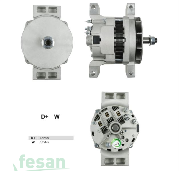 DELCO DLA102 12V ALTERNATÖR CATERPILLER C15 C16 VOLVO VHD VNM WG FREIGHTLINER FL 60 70 22SI 145AHM