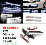 3056329 SİS LAMBASI GÜN IŞIGI 16×1.5 8LEDLİ