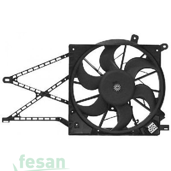 AFM 2320 12V FAN MOTORU OPEL ASTRA G 1998 ZAFİRA 1998-2005 KLİMASIZ REZİSTANSLI
