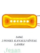 1404L SİNYAL LAMBASI MERCEKLİ 2FONKSİYONLU