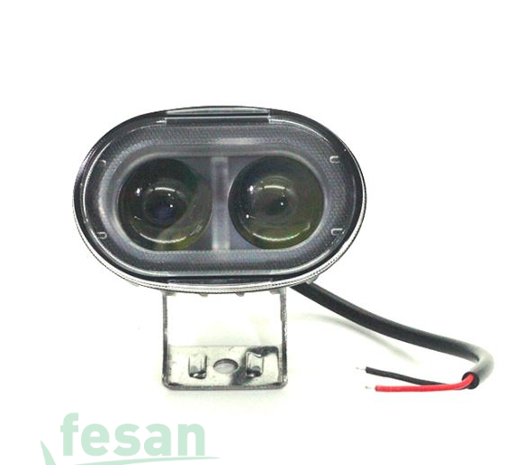 3010578 10-30V PROJEKTÖR MERCEKLİ OVAL 2LED 20WALT