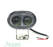 3010578 10-30V PROJEKTÖR MERCEKLİ OVAL 2LED 20WALT