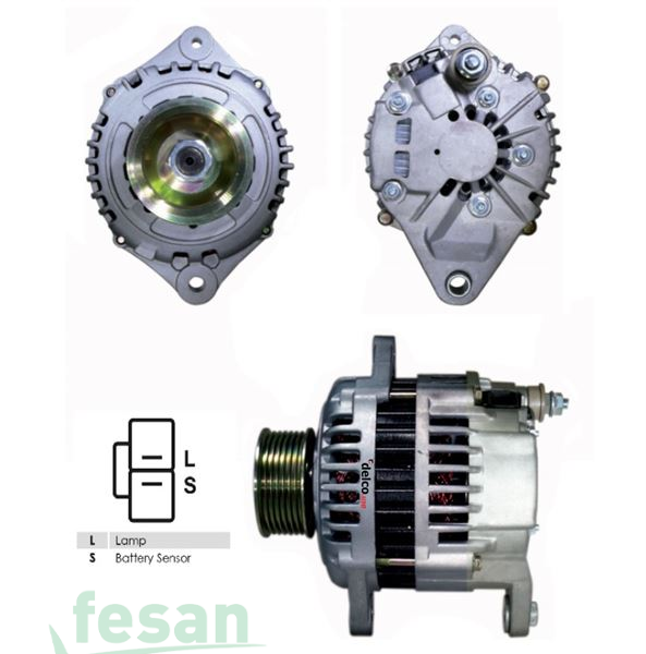 HITACHI DLA112 12V ALTERNATÖR ISUZU D-MAX 2.5DITH VAKUMSUZ 2006-> 90AHM