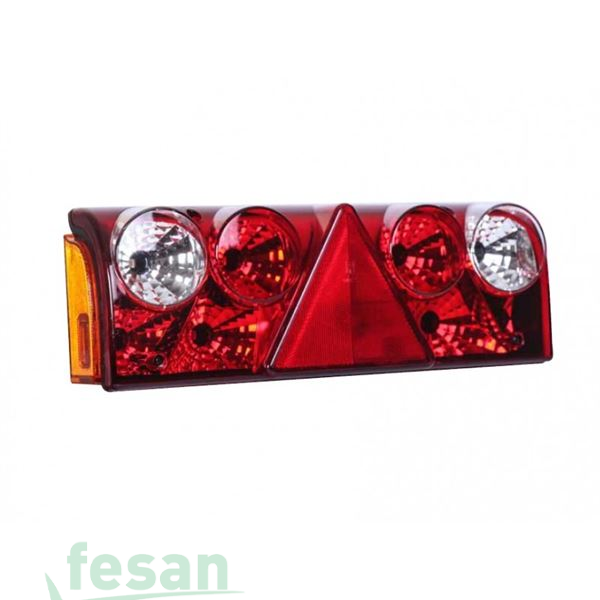 0106LSL STOP LAMBASI NEWMEGA SOKETLİ BEYAZ+BEYAZ L ORTASI 3GEN REFLEKTÖRLÜ