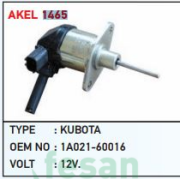 AKEL 1465 12V STOP SELONOİDİ MİNİ TİP