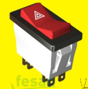 ZSW1050 ANAHTAR RENAULT 12 DÖRTLÜ FLAŞÖR R12 DÖRTLÜ DÜĞMESİ