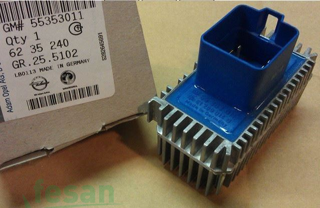 GM 55353011 12V ISITMA RÖLESİ OPEL CORSA C ASTRA H TEK SOKETLİ