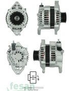 HITACHI DLA655 12V ALTERNATÖR NİSSAN ALMERA 1994> PRIMERA 1994> PICKP 2.5D 1998> TD 2.7D 1998 L-S UC 80AHM YM DIK KULAK İÇTEN SOGUTMA SAAT 6 YÖNÜNDE