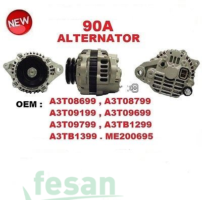A3TB1299 MİTSUBİSHİ 12V ŞARJ DİNAMOSU FUSO CANTER 75AHM