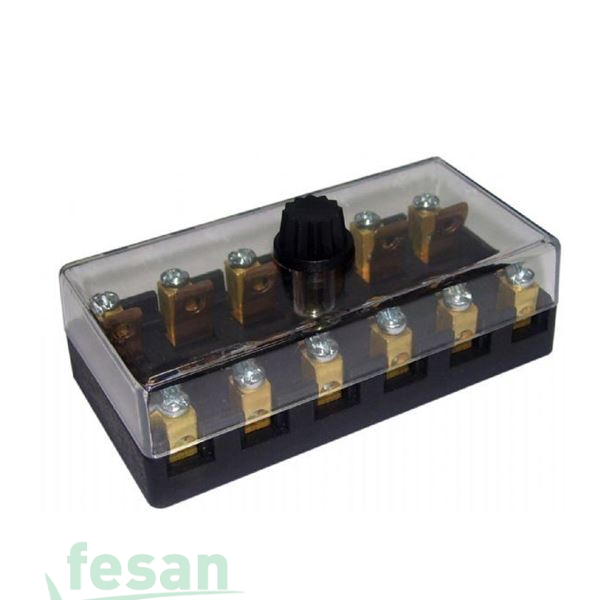 AKSA 01-011 SİGORTA KUTUSU 6LI VİDALI ENG 260103