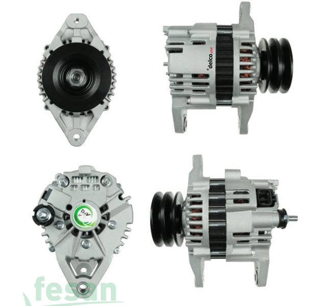 HITACHI DLA663 12V ALTERNATÖR NISSAN SKYSTAR 2.5 T TD D22 1998-2001 NAVARA 2.7 TD D21 1998-2008 L-S UC 80AHM ÇİFTT KANAK İÇTEN SOGUTMA