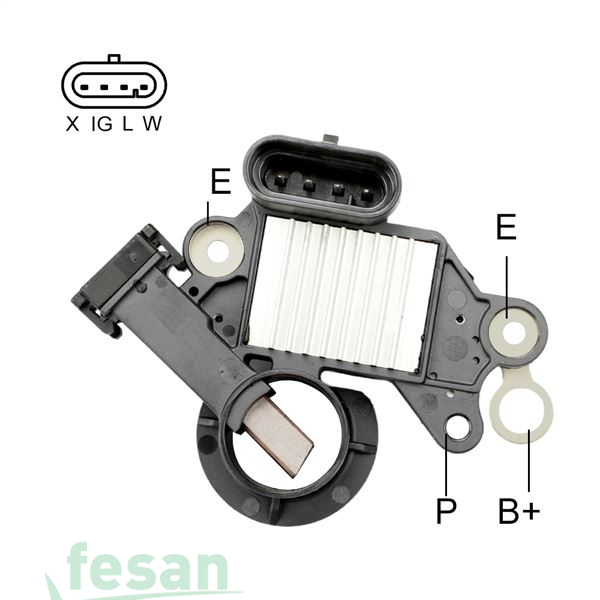 D2025 DELCO 12V KONJEKTÖR SSANGYONG ACTYON KYRON 2.0 REXTON 2.7 P-L-IG-D 4FİŞ