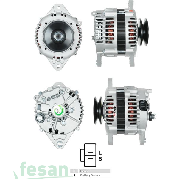 HITACHI DLA664 12V ALTERNATÖR NISSAN SKYSTAR PICK UP PRIMERA NAVARA 2.5TD D22 100AHM 1996-2001