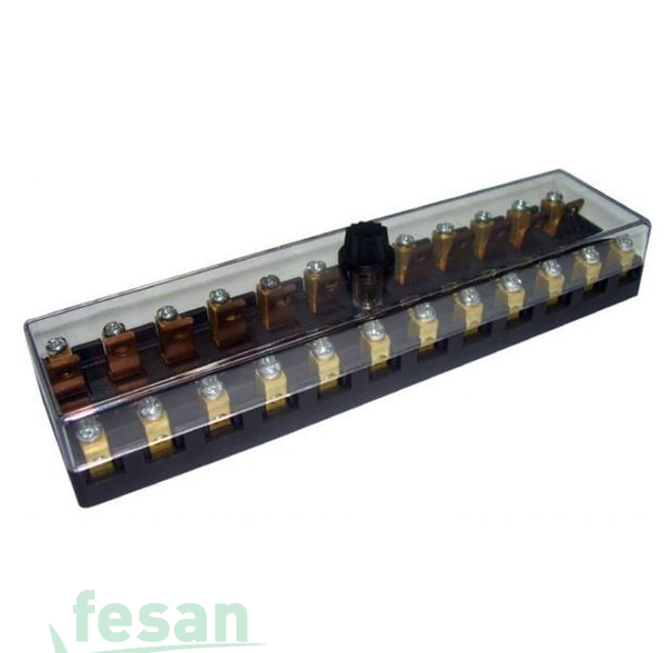 AKSA 01-014 SİGORTA KUTUSU 12Lİ VİDALI ENG 260106