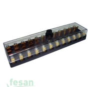 AKSA 01-014 SİGORTA KUTUSU 12Lİ VİDALI ENG 260106