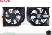 25-1400 FAN MOTORU BMW 3 SERISI E46 1998-2005