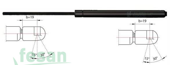 09010010 AMORTİSÖR BAGAJ SEAT LEON 2000-2006 TOLEDO 1999-2004