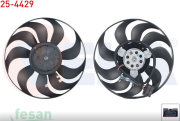 25-4429 12V FAN MOTORU VW GOLF IV 1997-2005 SKODA SEAT KÜÇÜK MOTOR
